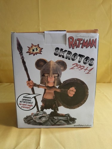 Statua leo ortolani rat man - leo,
