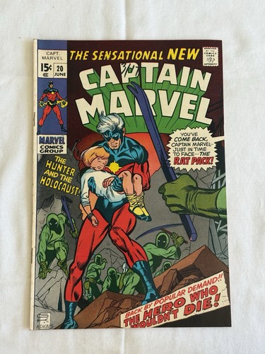 Copertina captain marvel - marvel, #20
